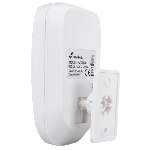 Nivian NVS-D2A - Detector PIR de interior (8m/100º) imune a animais de estimação para alarme Nivian Smart