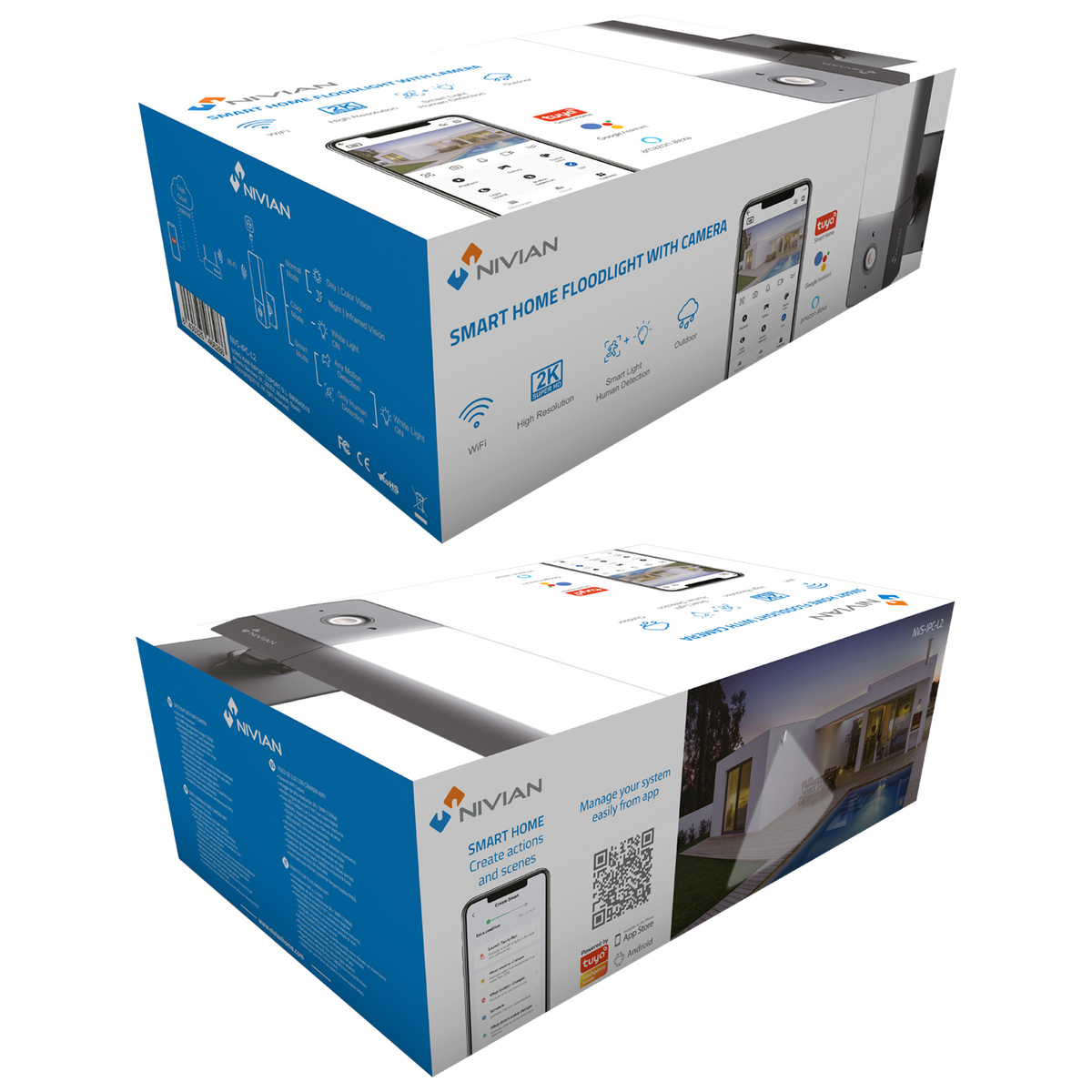Nivian Câmara 2K NVS-IPC-L2