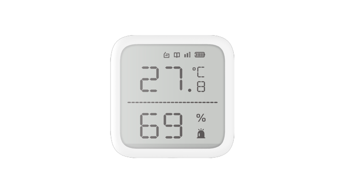 Detetor de humidade e temperatura AX PRO DS-PDTPH-E-WE