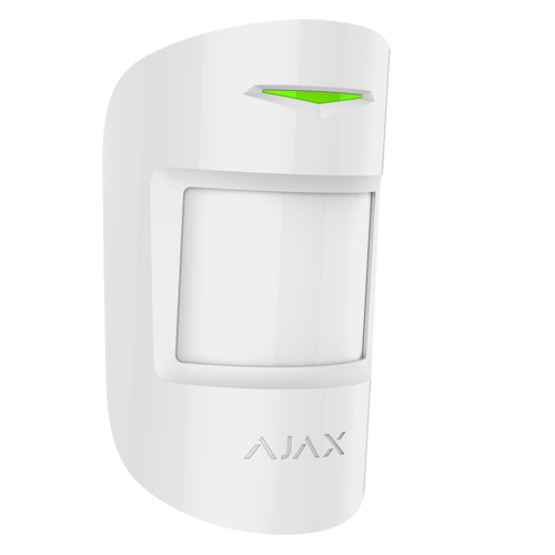 Detetor de Movimento PIR com dupla tecnologia AJAX AJ-MOTIONPROTECTPLUS-S