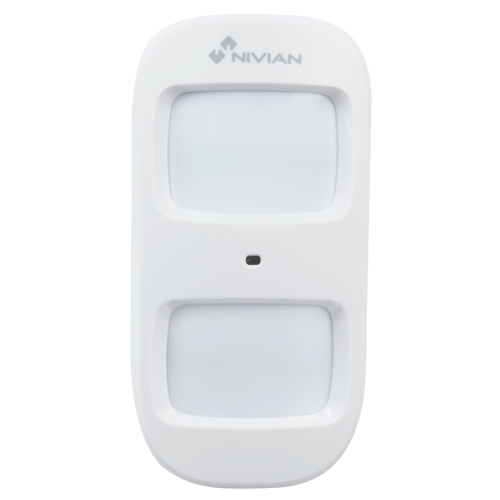 Nivian NVS-D2A - Detector PIR de interior (8m/100º) imune a animais de estimação para alarme Nivian Smart