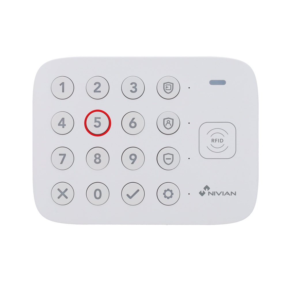 Kit de alarme sem fios WiFi Nivian Smart NVS-KEYPADALARM-W