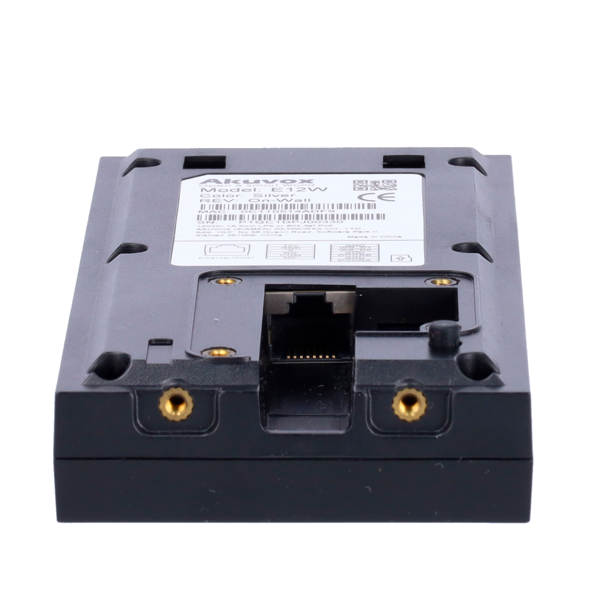 Videoporteiro IP em superficie Câmara 2 Mpx | Áudio bidirecional Akuvox AK-E12W