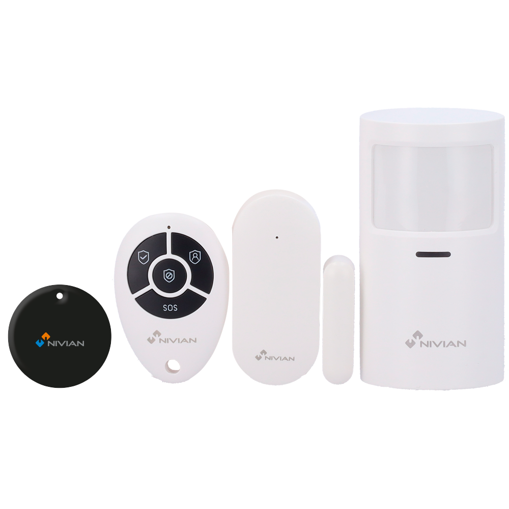 Kit de alarme sem fios WiFi Nivian Smart NVS-KEYPADALARM-W