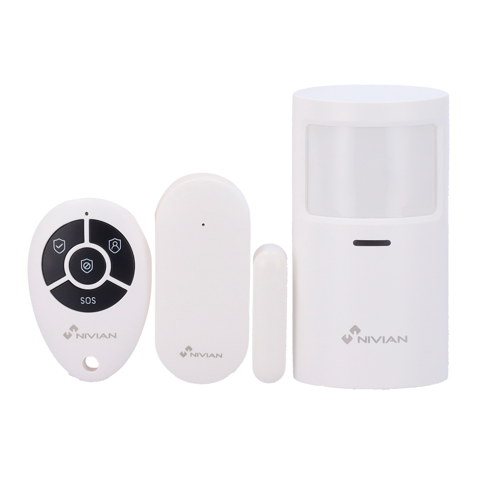 Kit de alarme Wi-Fi + GSM Nivian Smart NVS-TOUCHALARM-W