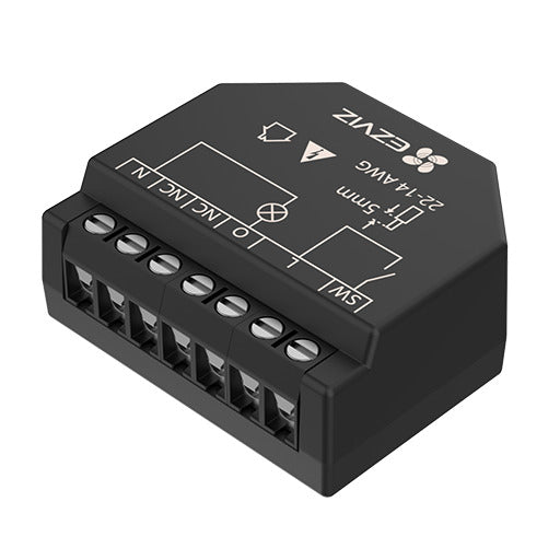 Ezviz T35WM - Módulo interruptor para automação WiFi 100/240V AC c/ medição de energia