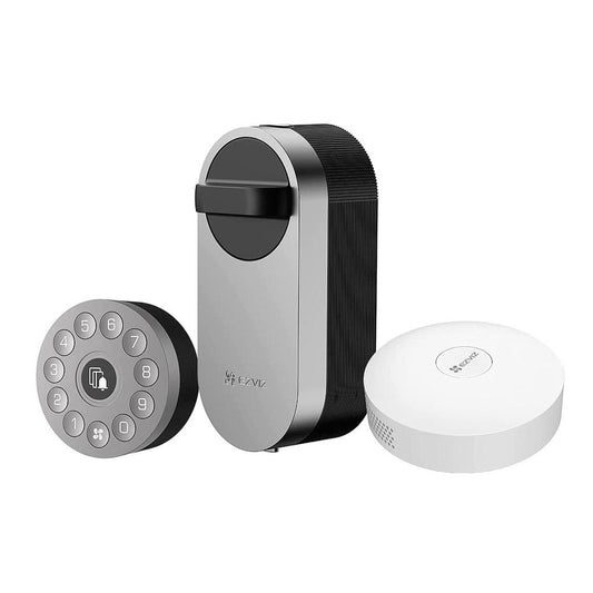 Ezviz CS-DL01S/DL01CP/A3 - Kit Fechadura universal inteligente Zigbee + Gateway e teclado numérico